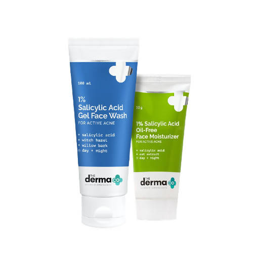 The Derma Co Salicylic Acid Acne-Fighting Combo - 150 ml image 1