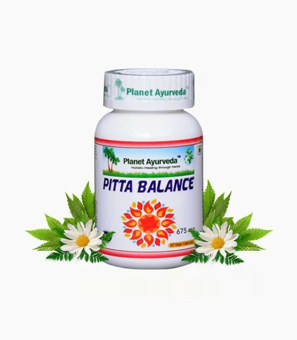 Planet Ayurveda Pitta Balance Capsules - 60 tabs image 1
