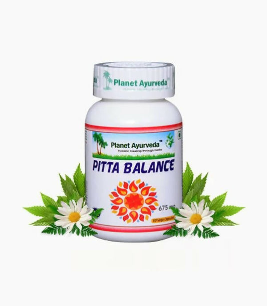 Planet Ayurveda Pitta Balance Capsules - 60 tabs image 1