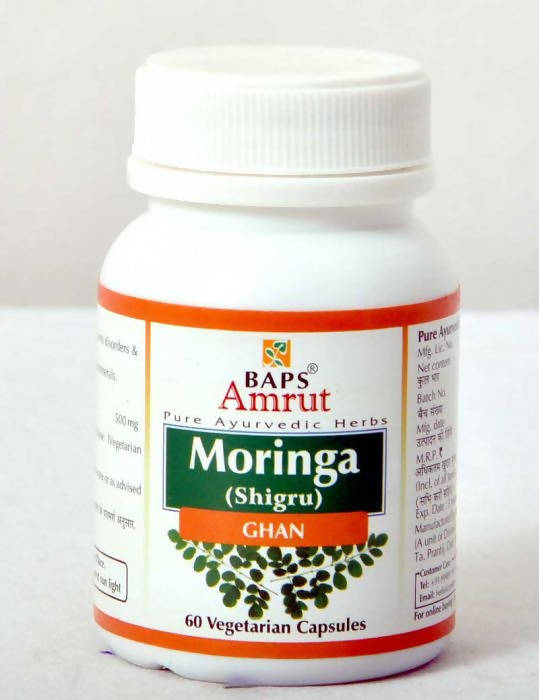 Baps Amrut Moringa Ghan Capsule - 60 tabs image 2