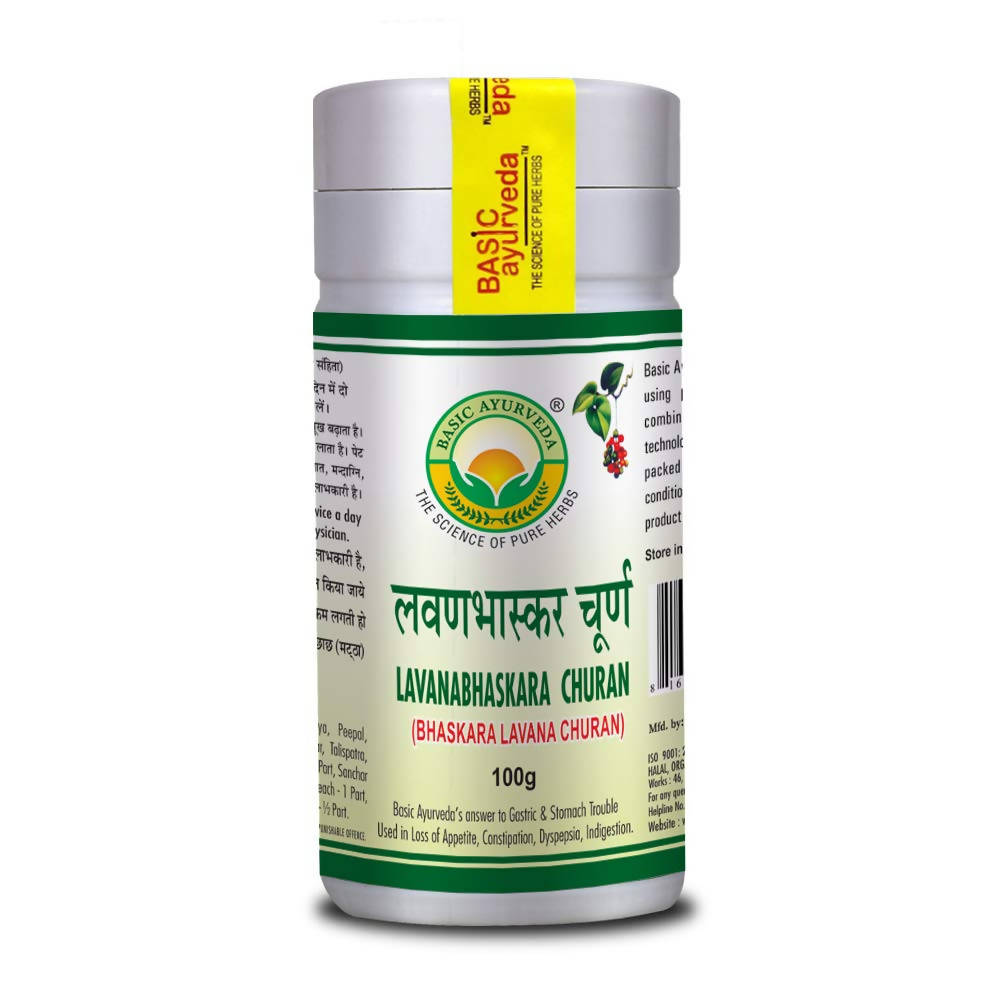 Basic Ayurveda Lavanbhaskar Churna - 100 gms image 1