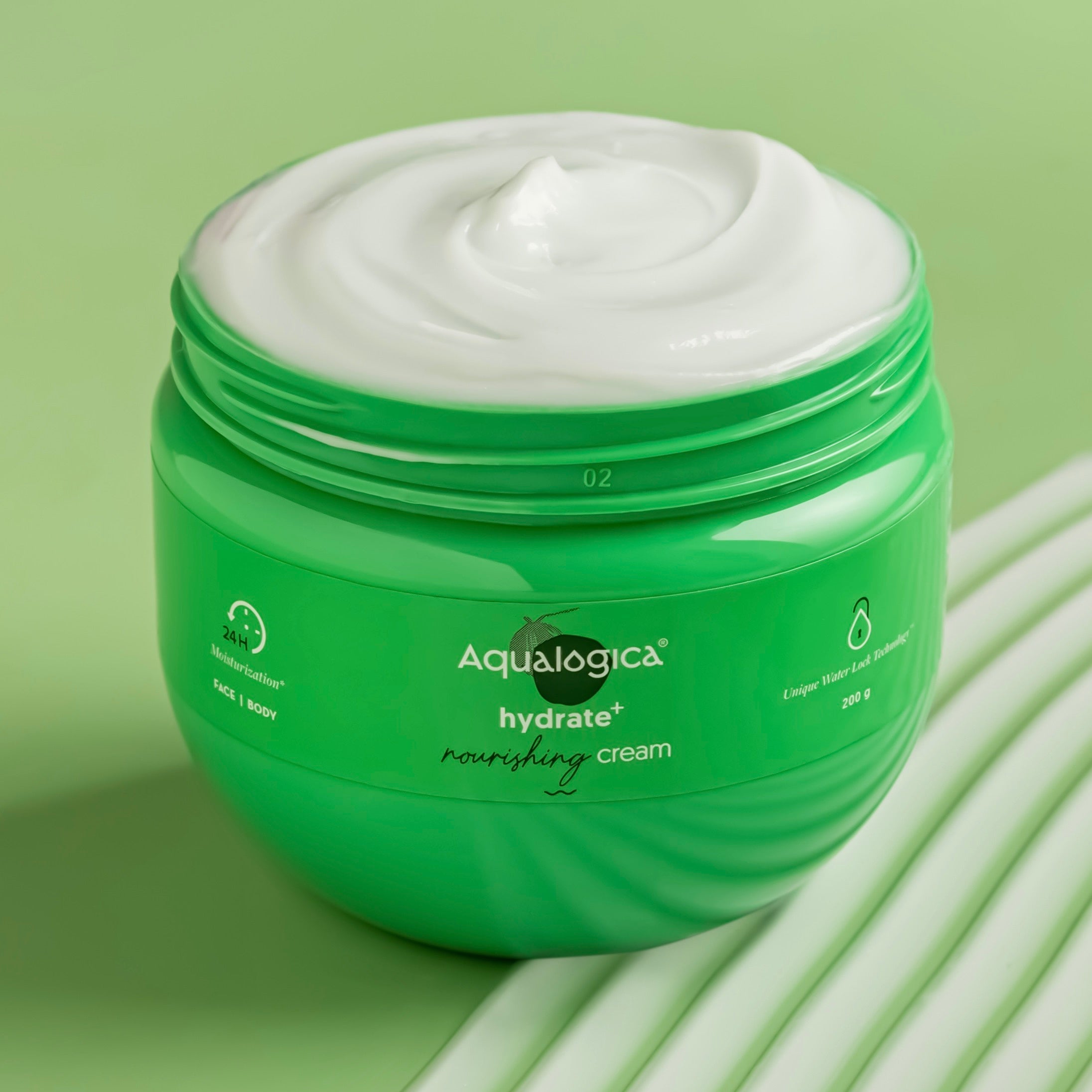 Aqualogica Hydrate+ Nourishing Cream for Face & Body - 200 ml image 1
