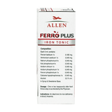 Allen Homeopathy Ferro Plus Syrup image 3