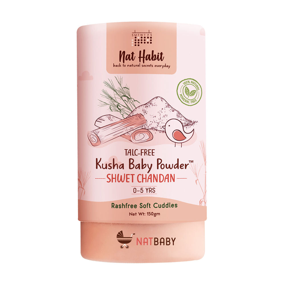 Nat Habit Kusha Baby Powder - Shwet Chandan image 2