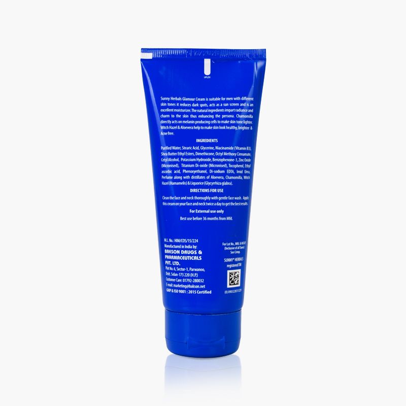 Bakson's Sunny Herbals Glamour Cream For Men image 2