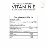 Palak Notes Pure & Natural Vitamin E Sea Buckthorn Berry Softgels image 2