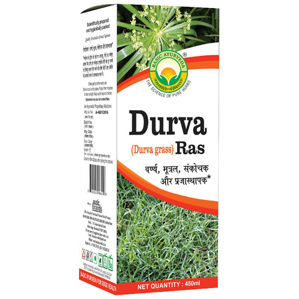 Basic Ayurveda Durva (Durva Grass) Ras - 450 ml image 4