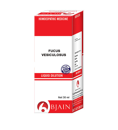 Bjain Home-opathy Fucus Vesiculosus Dilution – Plant-Based Home-opathic Formula image 1