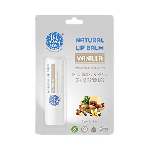 The Moms Co Natural Vanilla Lip Balm image 2