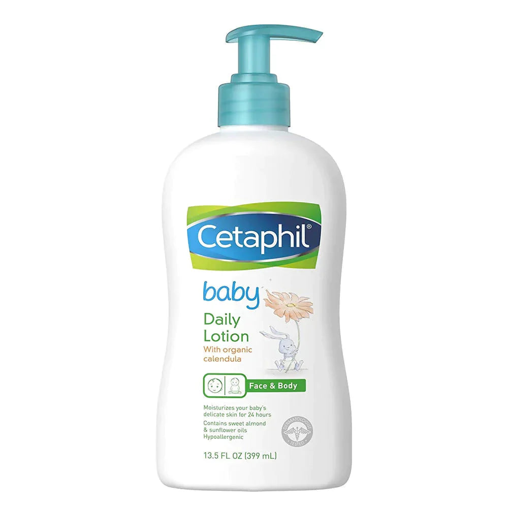 Cetaphil Baby Daily Face & Body Lotion with Organic Calendula -399 ml image 3
