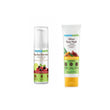 Mamaearth Ubtan Face Wash For Tan Removal & Bye Bye Blemishes Face Cream Combo image 1
