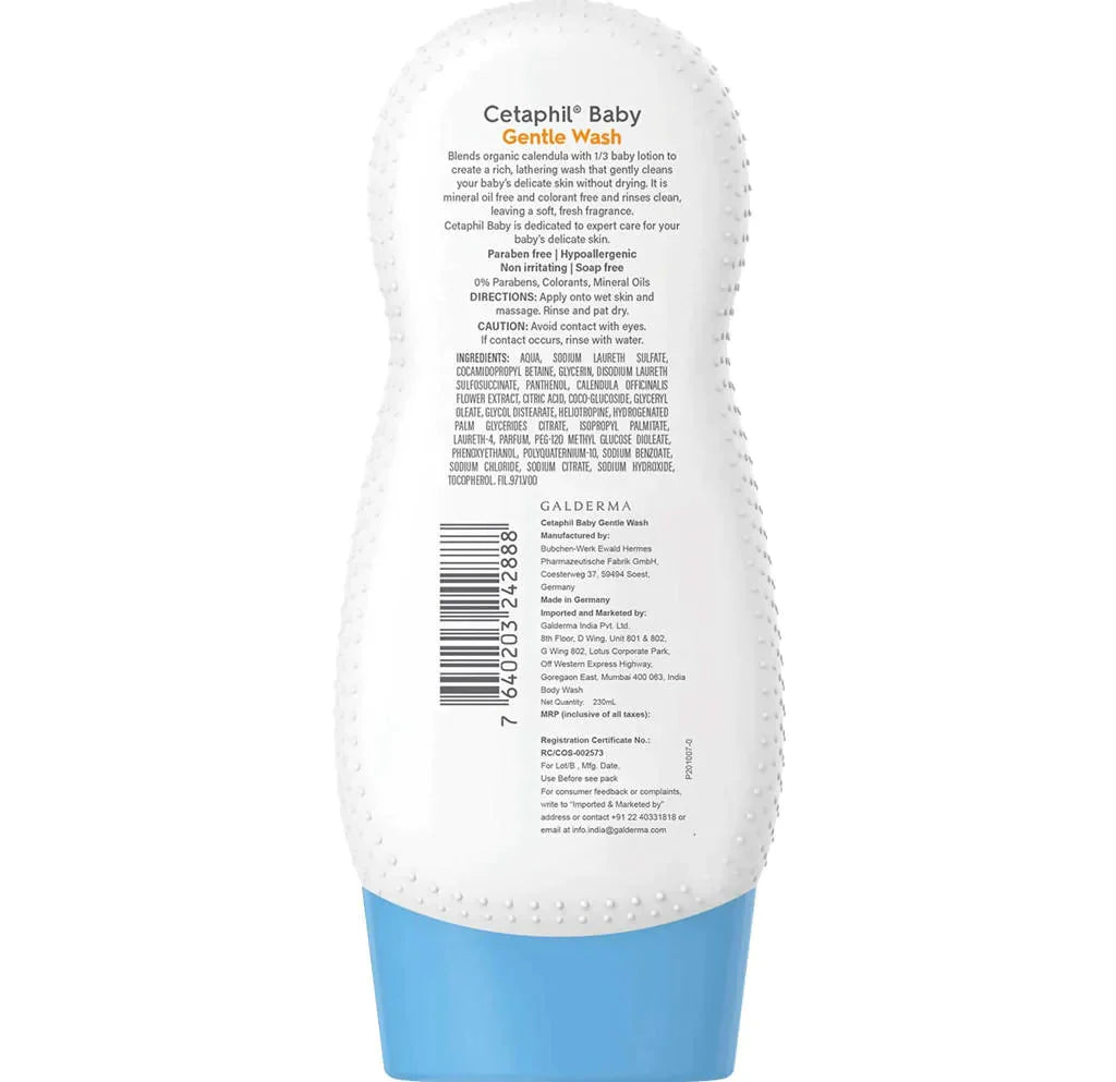 Cetaphil Baby Gentle Wash With Organic Calendula image 2