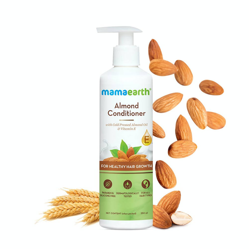 Mamaearth Almond Conditioner with Almond Oil & Vitamin E -250 ml image 1
