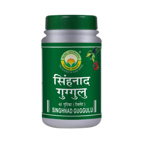 Basic Ayurveda Singhnad Guggulu -40 Tablets image 1
