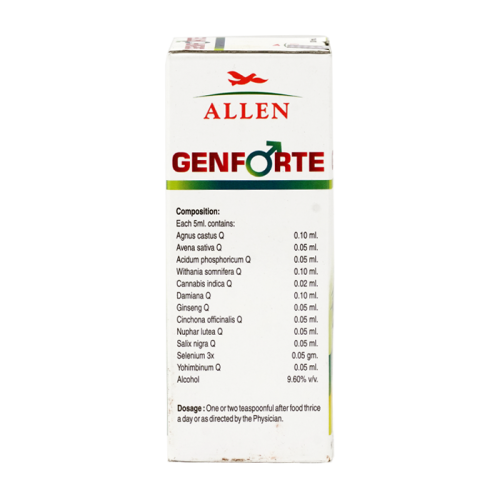 Allen Homeopathy Genforte Male Tonic image 3
