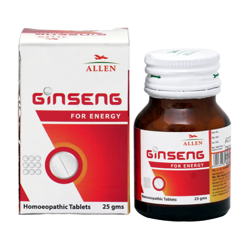 Allen Homeopathy Ginseng Tablets image 1