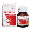 Allen Homeopathy Ginseng Tablets image 1