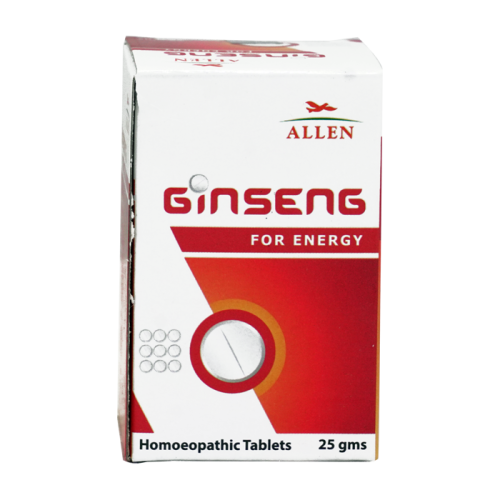 Allen Homeopathy Ginseng Tablets image 2