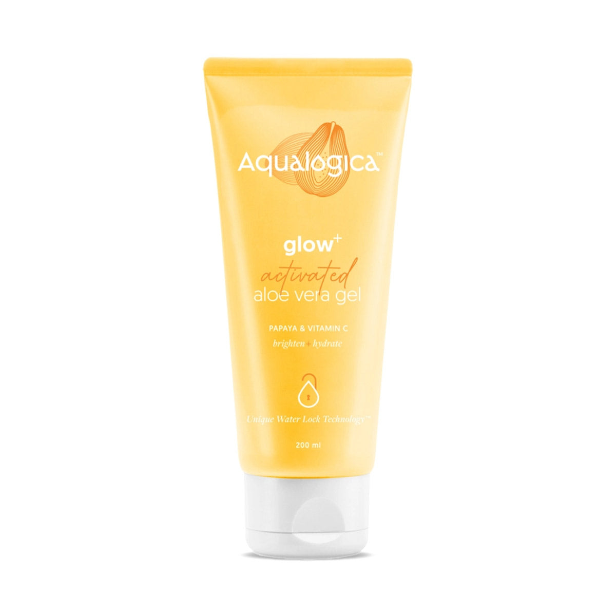Aqualogica Glow+ Activated Aloe Vera Gel - 200 ml image 2