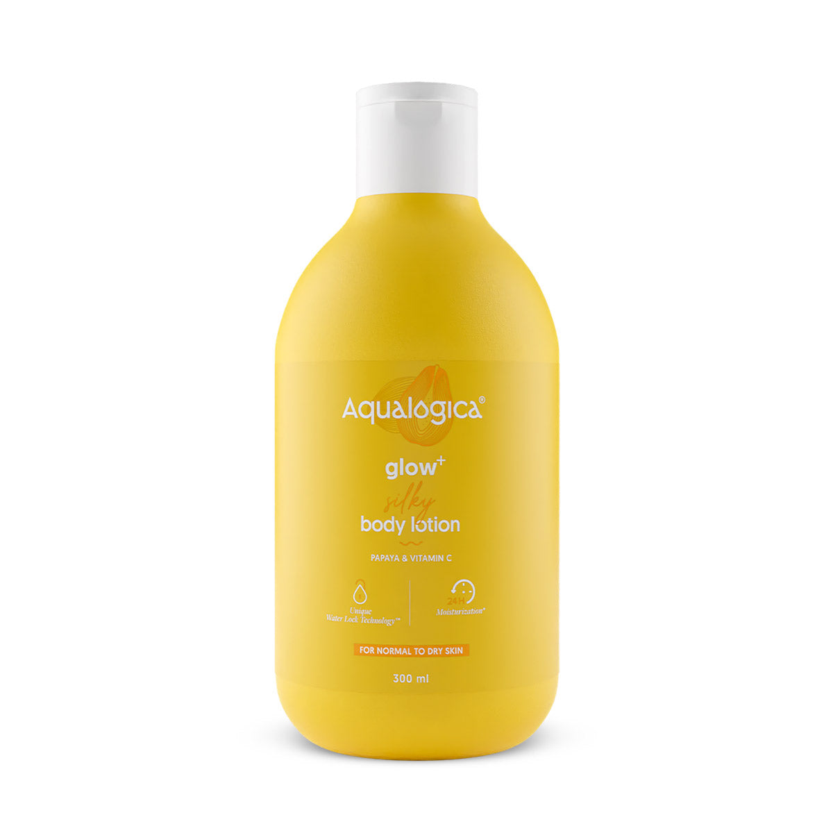 Aqualogica Glow+ Silky Body Lotion - 300 ml image 2
