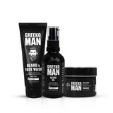 Greeko Man Beard Grooming & Styling Kit - 175 ml image 1