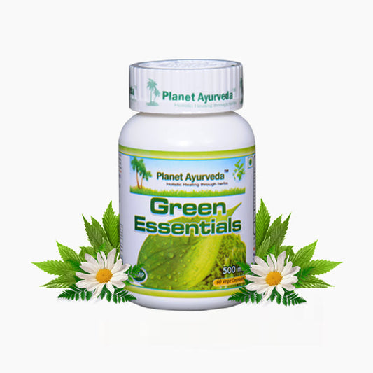 Planet Ayurveda Green Essentials Capsules - 60 tabs image 1