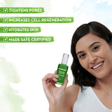 Mamaearth Green Tea Face Serum With Green Tea & Collagen For Open Pores - 30 ml image 2