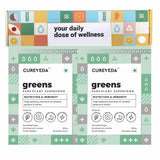 Cureveda Greens Superfood Powder – 360g | Vegan Plant-Based Nutrition Blend image 2
