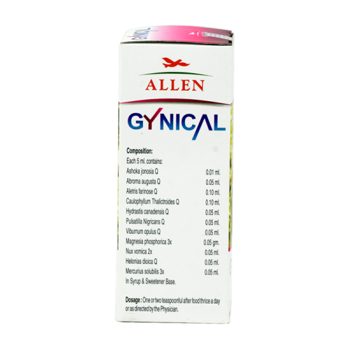 Allen Homeopathy Gynical Uterine Tonic image 3