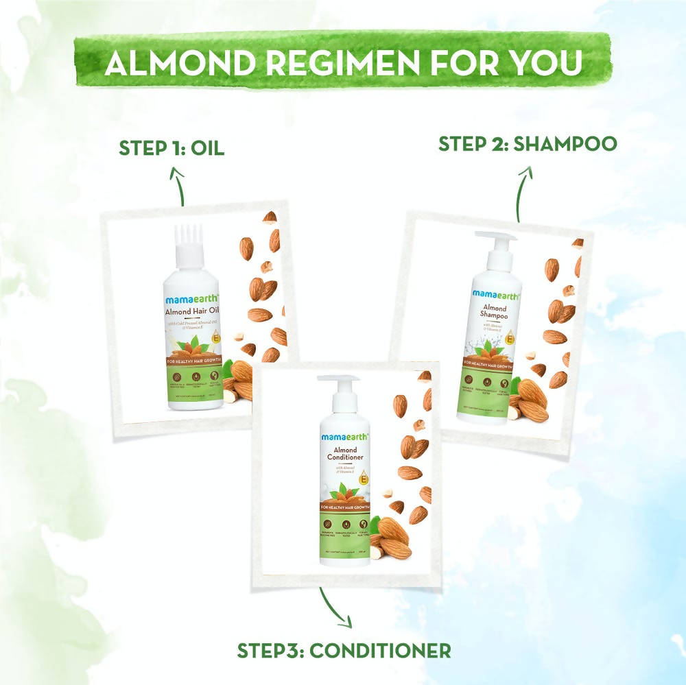 Mamaearth Almond Hair Oil -150 ml image 5