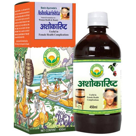 Basic Ayurveda Ashokarishta - 450 ml image 1