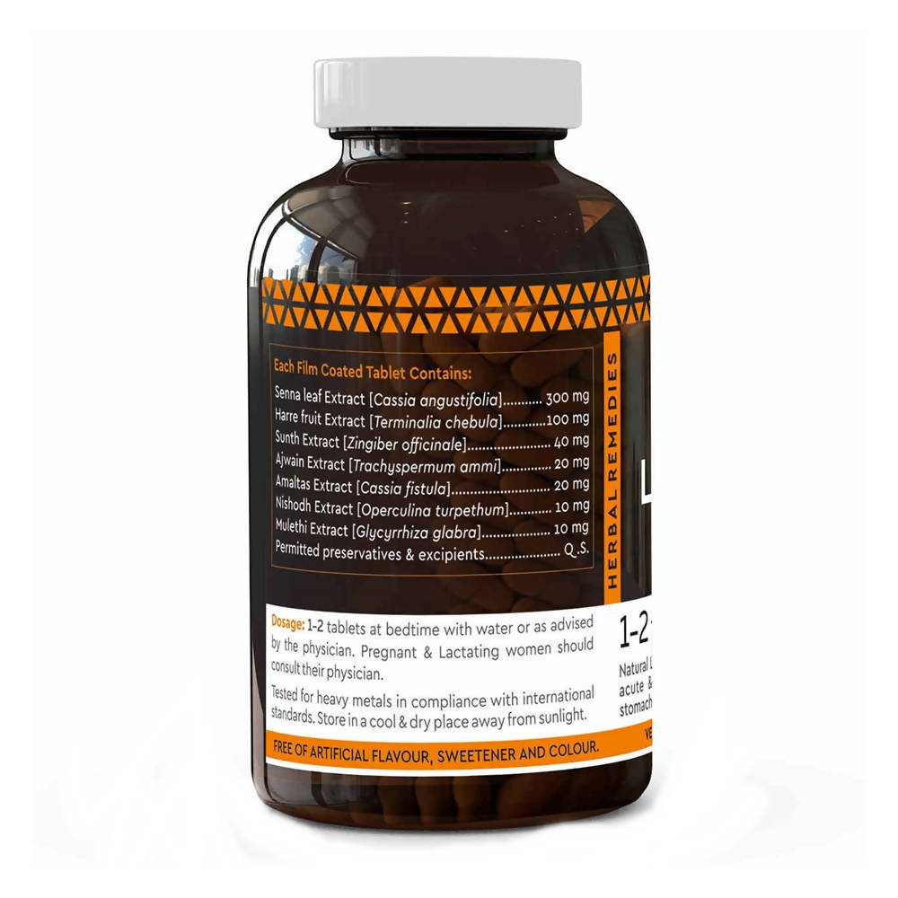 Cureveda Lax Light Tablets - 30 Tablets | Natural Herbal Supplement image 2