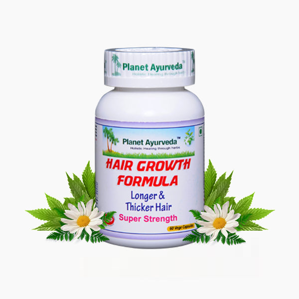 Planet Ayurveda Hair Growth Formula Capsules - 60 tabs image 1