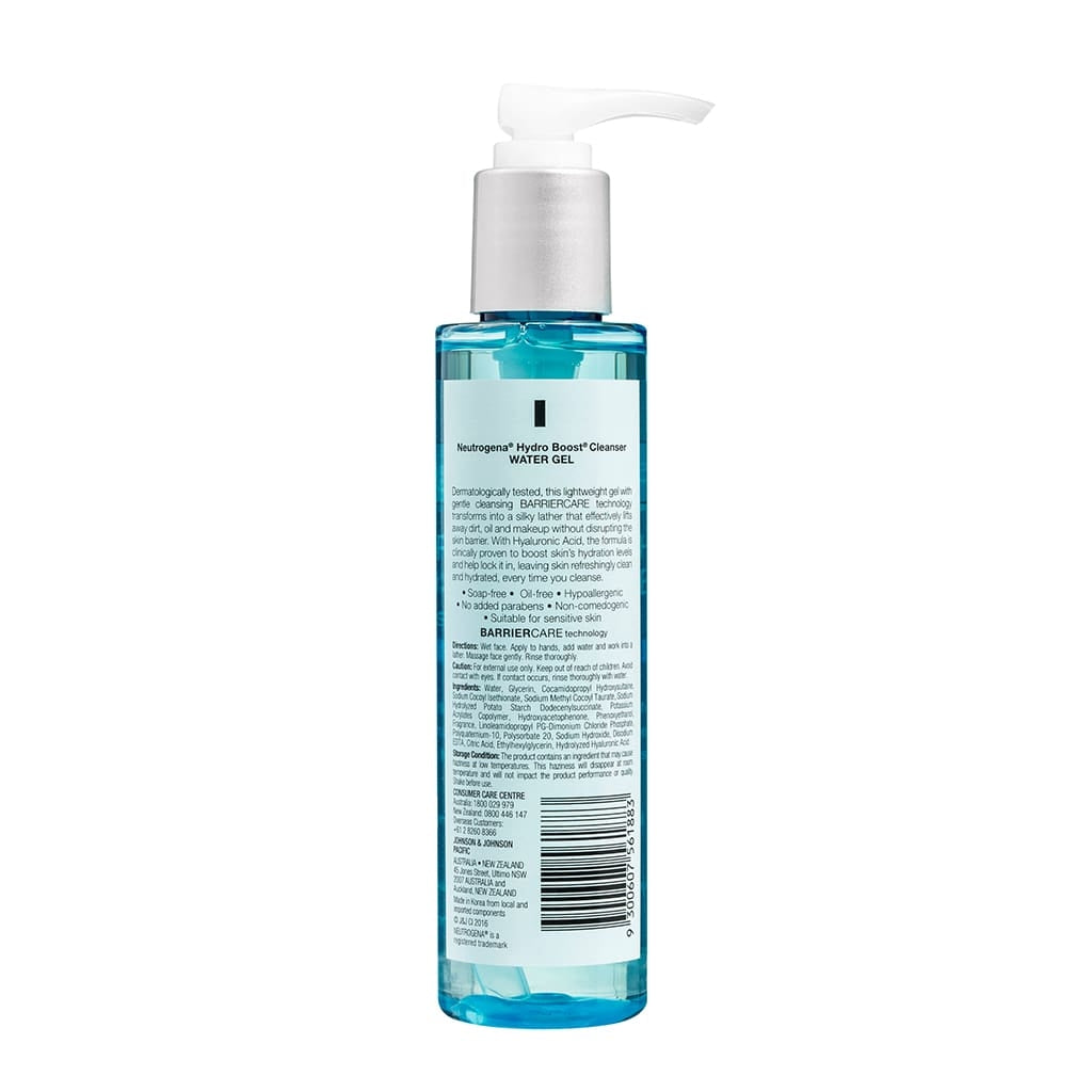 Neutrogena® Hydro Boost Cleanser Water Gel - 145 ml image 2