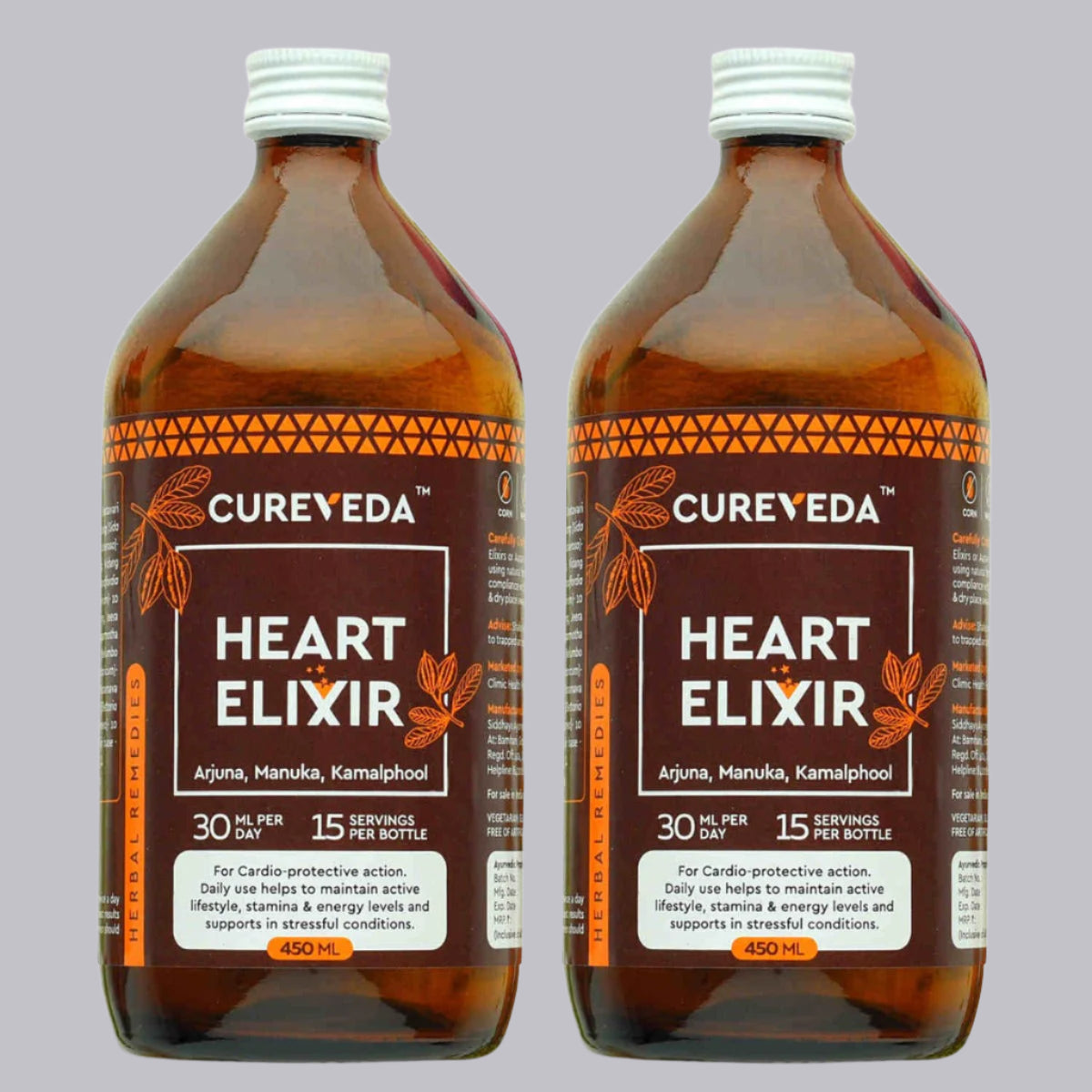 Cureveda Herbal Wellness Tonic – 450 ml image 2