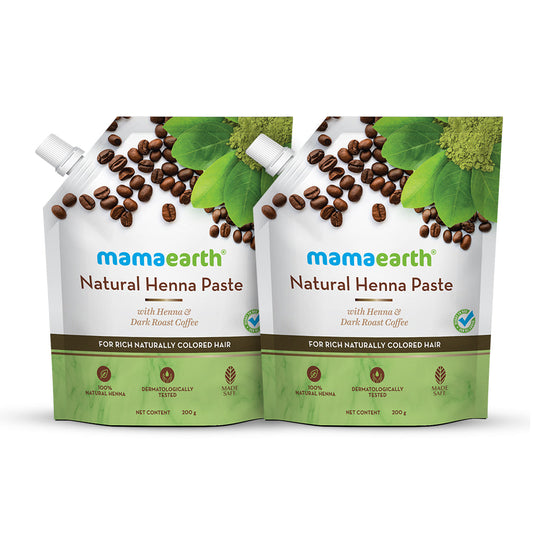Mamaearth Henna Paste 200 g (Pack of 2) image 1