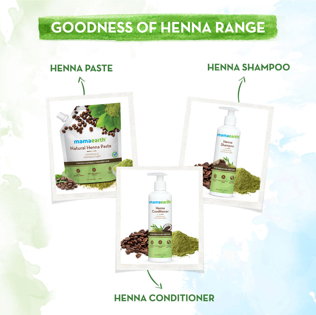 Mamaearth Henna Paste 200 g (Pack of 2) image 2