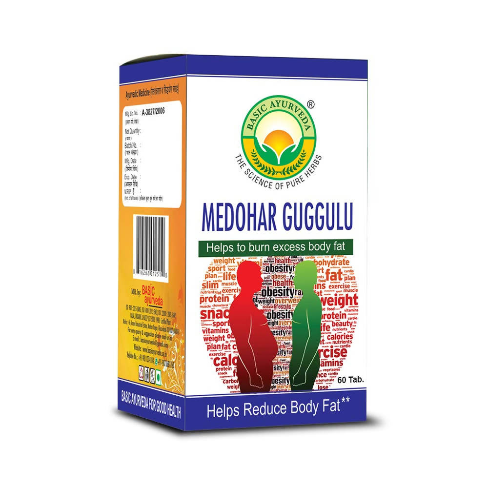 Basic Ayurveda Medohar Guggulu - 60 Tabltes image 3