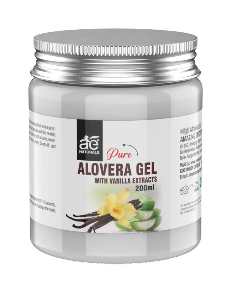 Ae Naturals Pure Aloevera Gel With Vanilla Extracts image 2