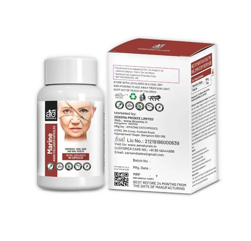 Ae Naturals Marine Nano Collagen Capsules image 2