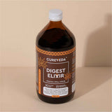 Cureveda Digest Elixir - Herbal Digestive Health Support, 450 ml image 1
