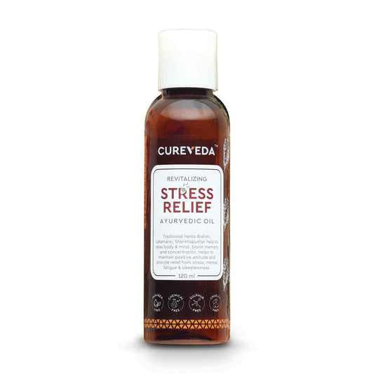 Cureveda Relaxation Oil – 120 ml | Calming & Wellness Support image 1
