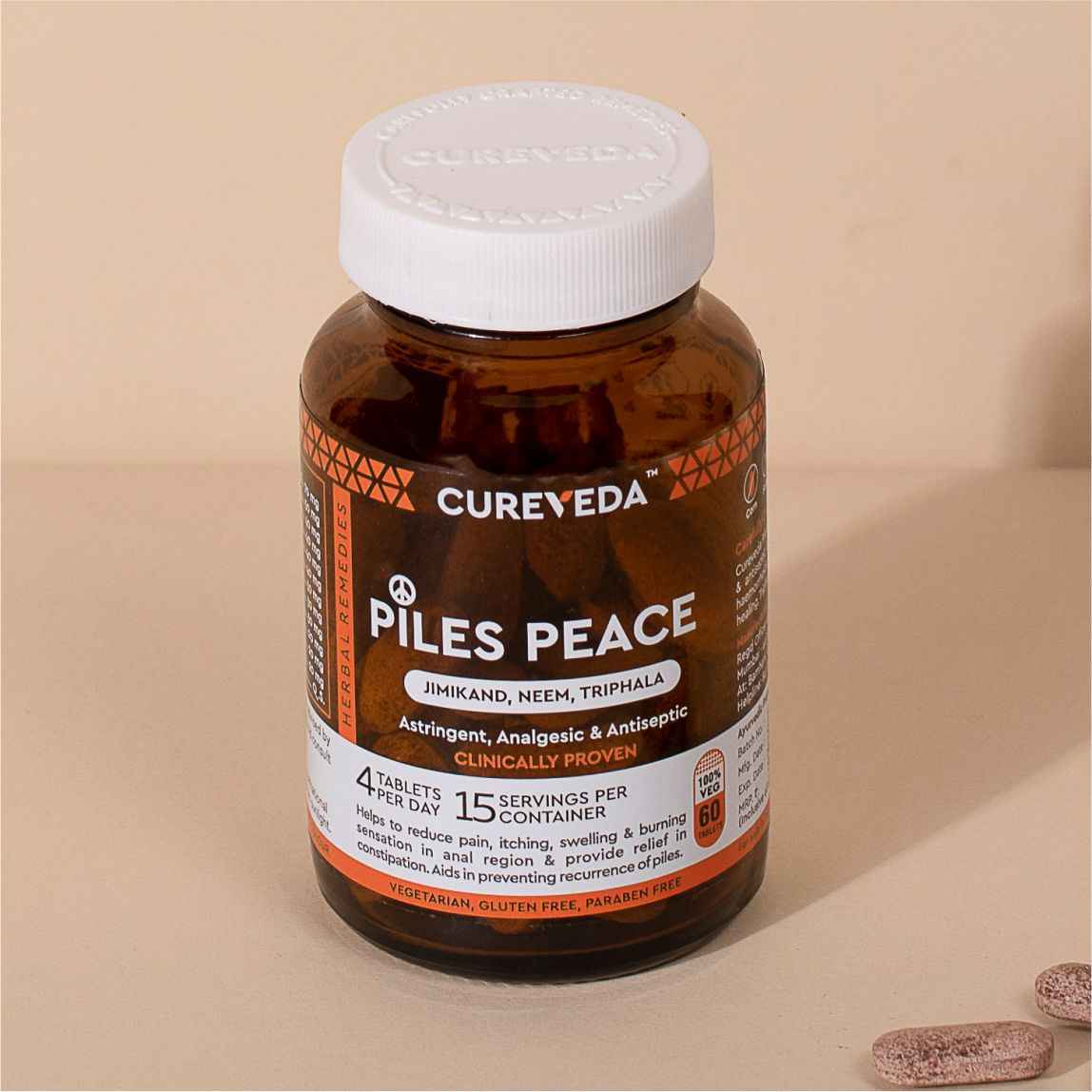 Cureveda Herbal Digestive Support Tablets - 60 Count image 1