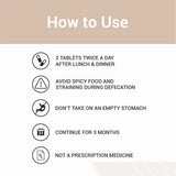 Cureveda Herbal Digestive Support Tablets - 60 Count image 2