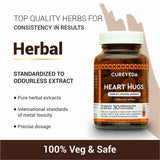 Cureveda Heart Hugs - Herbal Wellness Tablets for Cardiovascular Support (60 Count) image 2