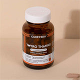 Cureveda Thyro Support - Natural Wellness Supplement, 60 Vegetarian Tablets image 1