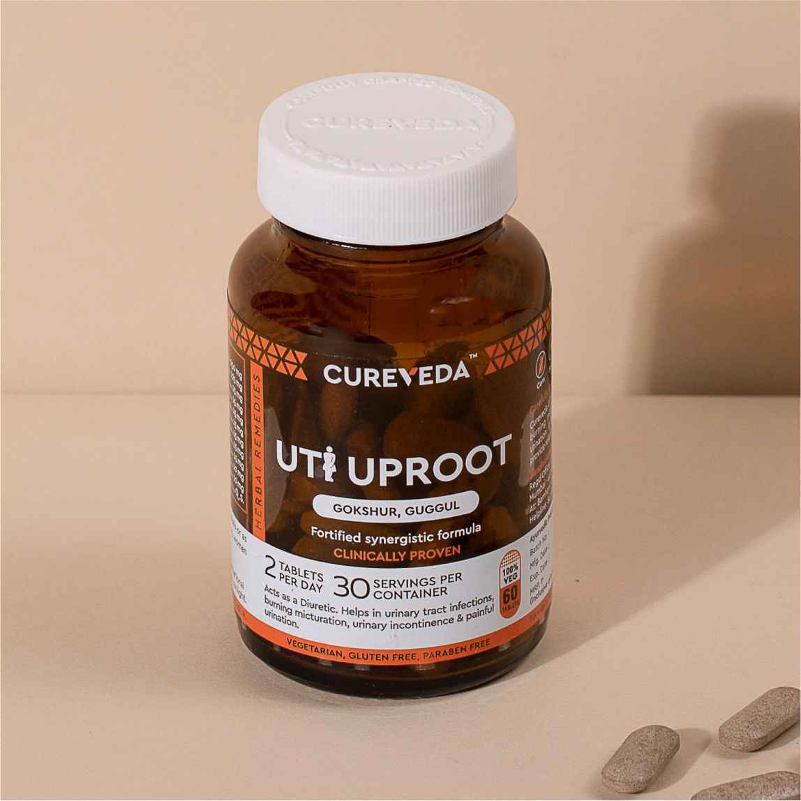 Cureveda UTI Support - Herbal Wellness Tablets (60 Count) image 1