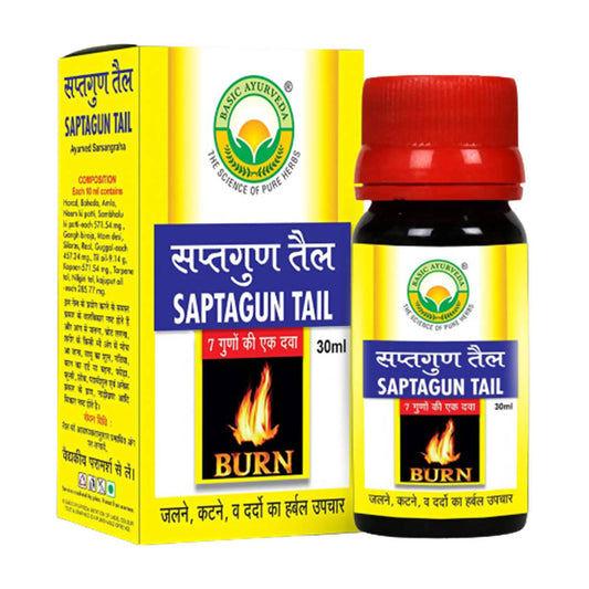 Basic Ayurveda Saptagun Tail - 30 ml image 1