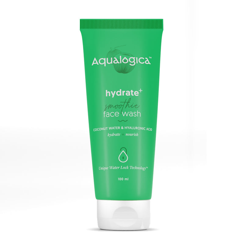 Aqualogica Hydrate + Face Wash With Coconut Water & Hyaluronic Acid -100 ml image 2