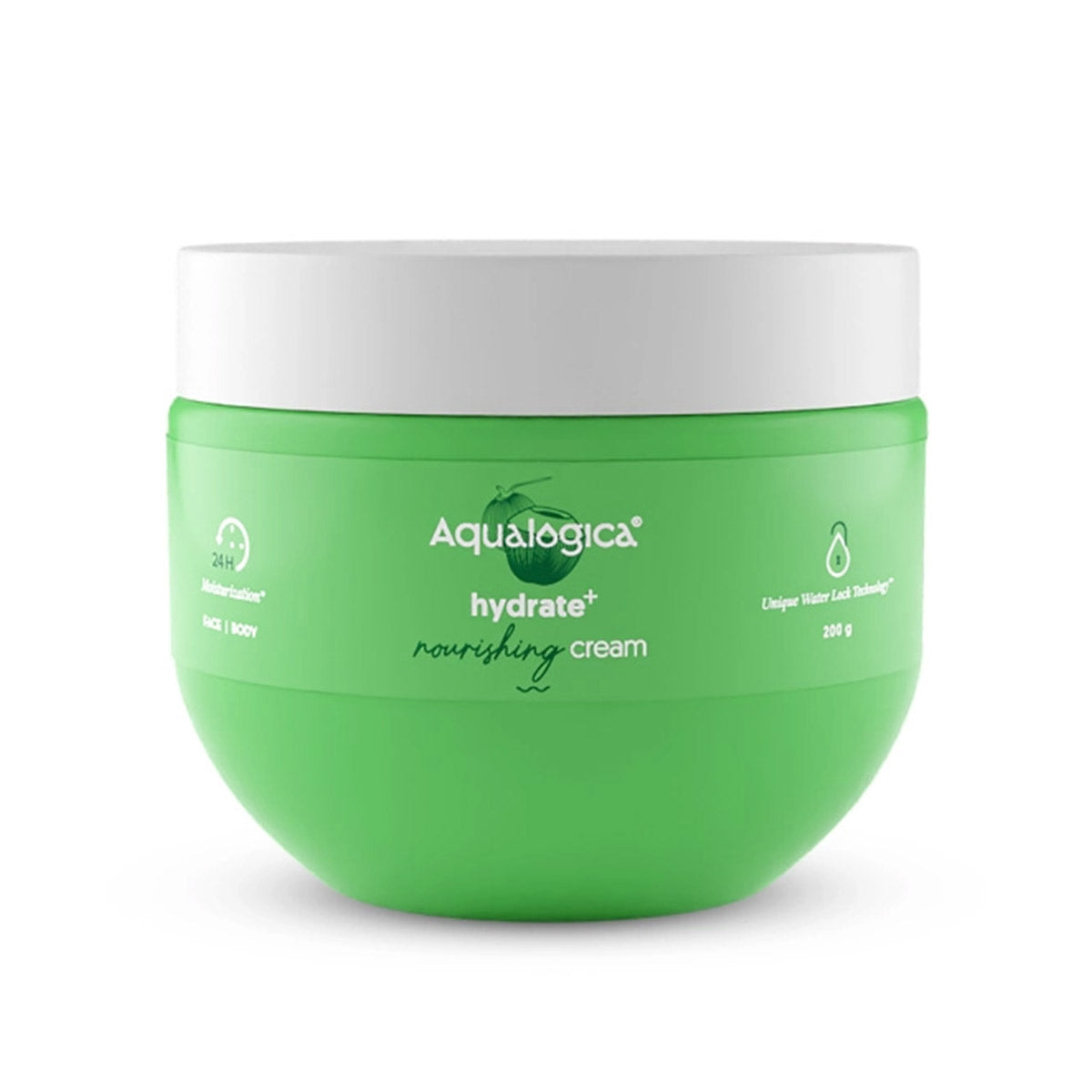 Aqualogica Hydrate+ Nourishing Cream for Face & Body - 200 ml image 2